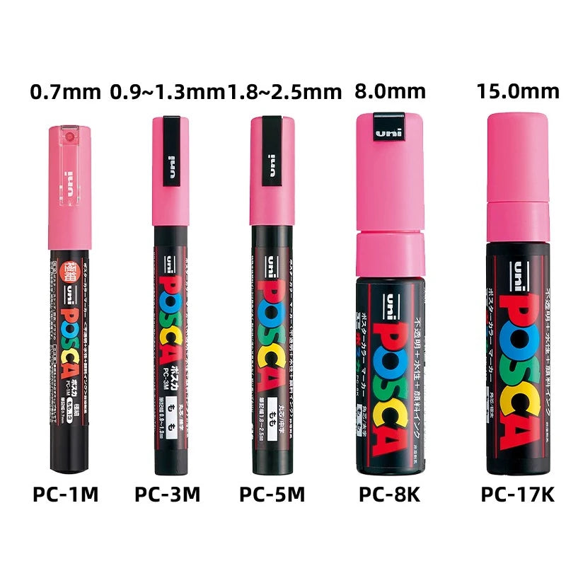 Uni Posca Full Marker Pen Storage Bag Pc-1m
