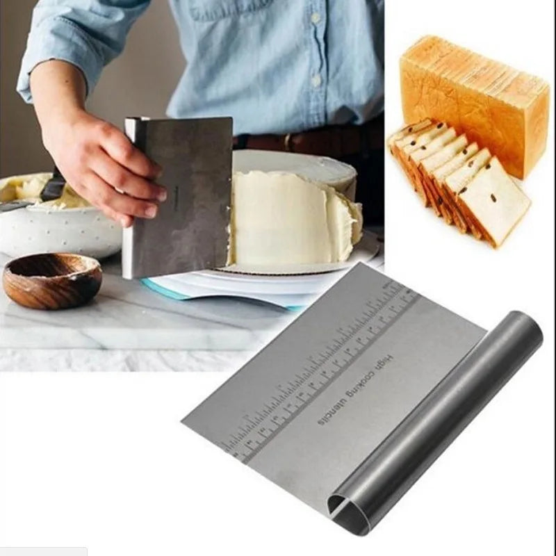 Multi-Function Dough Cutter Face Deep-Fried Dough Powder Scraper