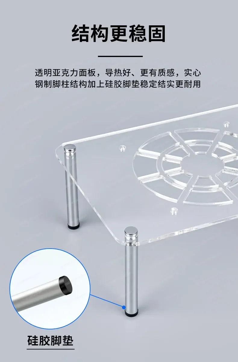 Mesh Design Cooling Rack 12cm Usb Fan -