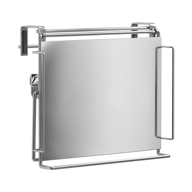 Stainless Steel Foldable Countertop Shelf Space Saving Cabinet