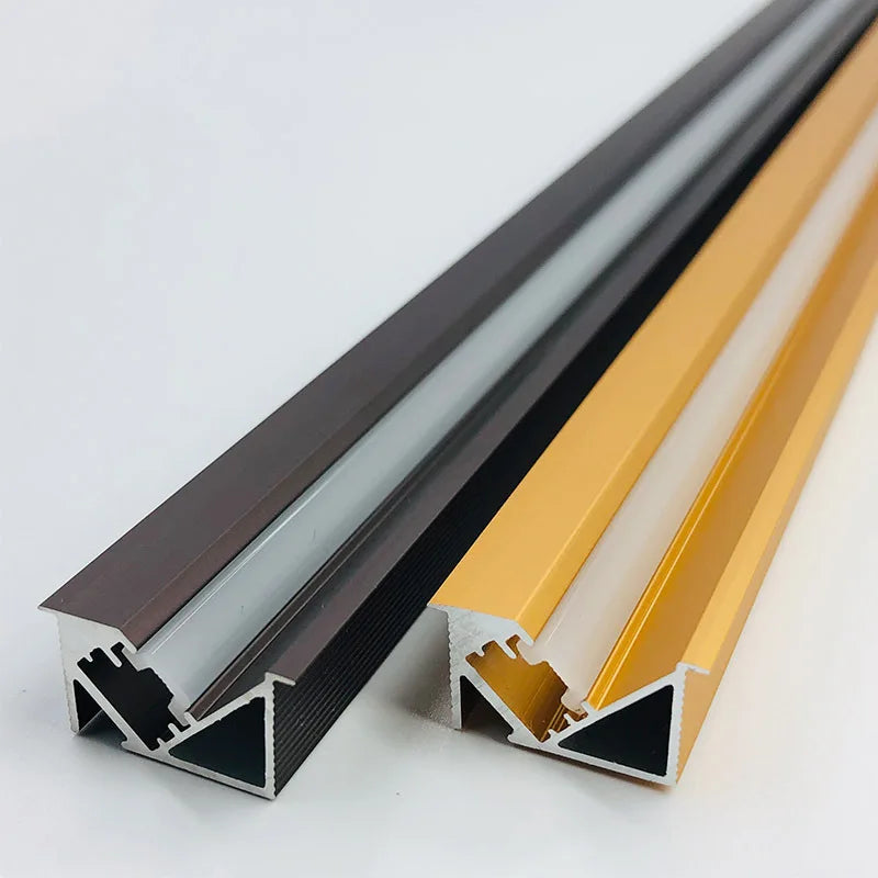 45degree Hidden Lighting Hard Bar Light Invisible Recessed