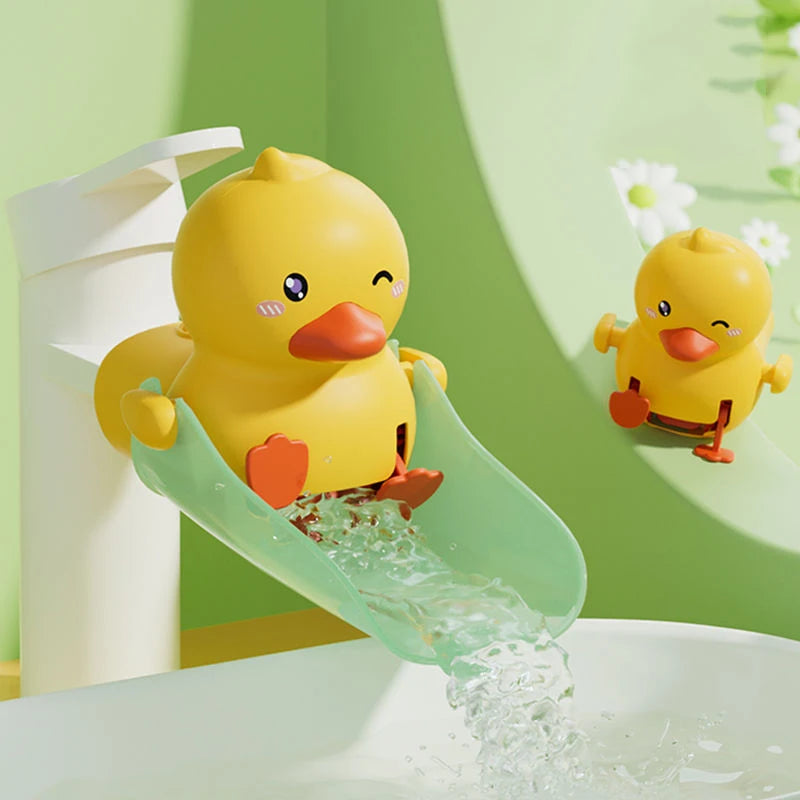 Children Cartoon Faucet Extender Bath Toys Kids Hand