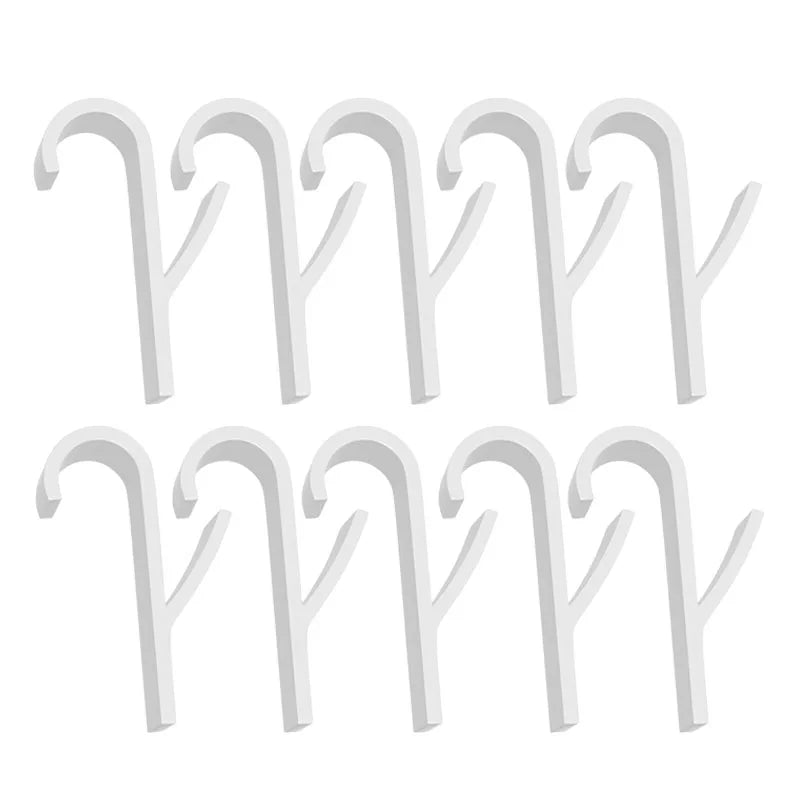 1/40pcs Bathroom Hanger Clips Heated Towel Radiator Rail