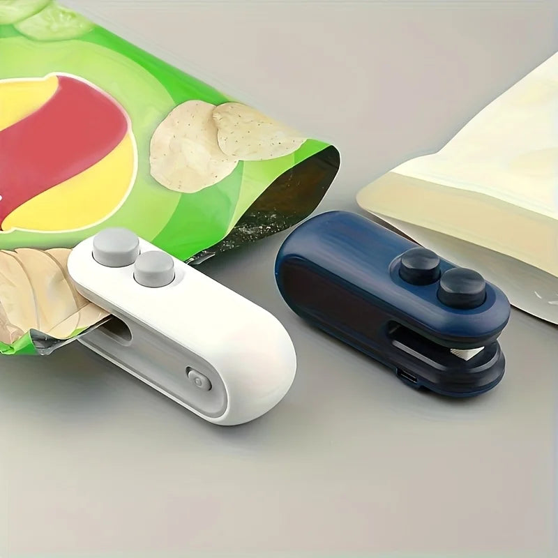 2-In-1 Cold Mini Vacuum Sealer Usb Rechargeable Food