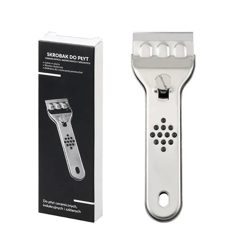 Stainless Steel Glass Ceramic Hob Scraper Cleaner Remover