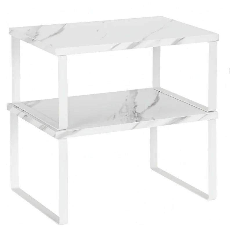 Space-Saving Countertop Organizer Office Closet Stackable Closet