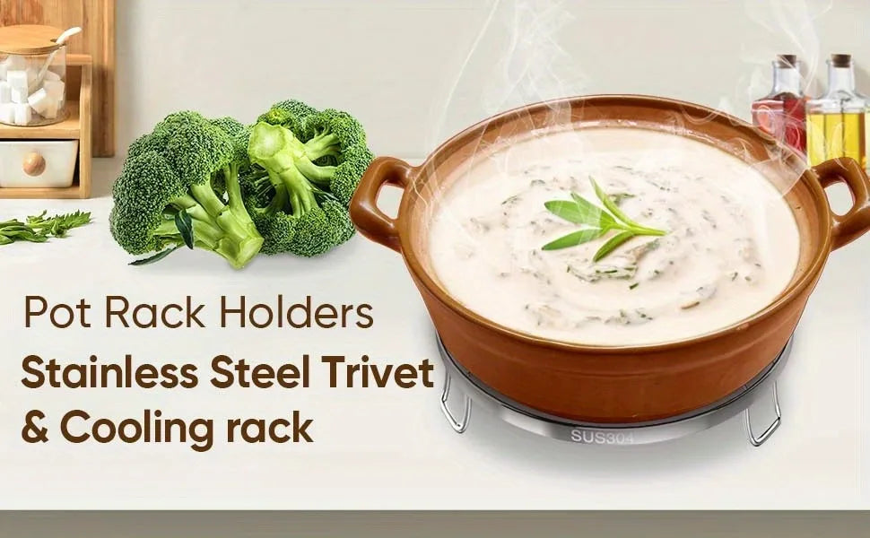 Steamer Rack Stainless Steel Trivet Cooling Rack Steamer