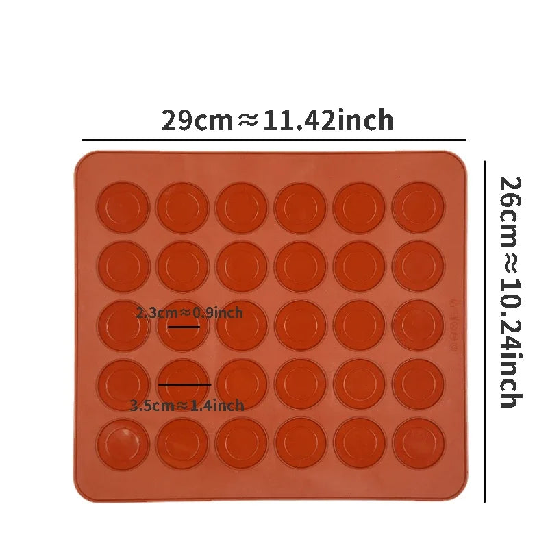 Non-Stick Silicone Macaron Macaroon Baking Pastry Mat Pastry