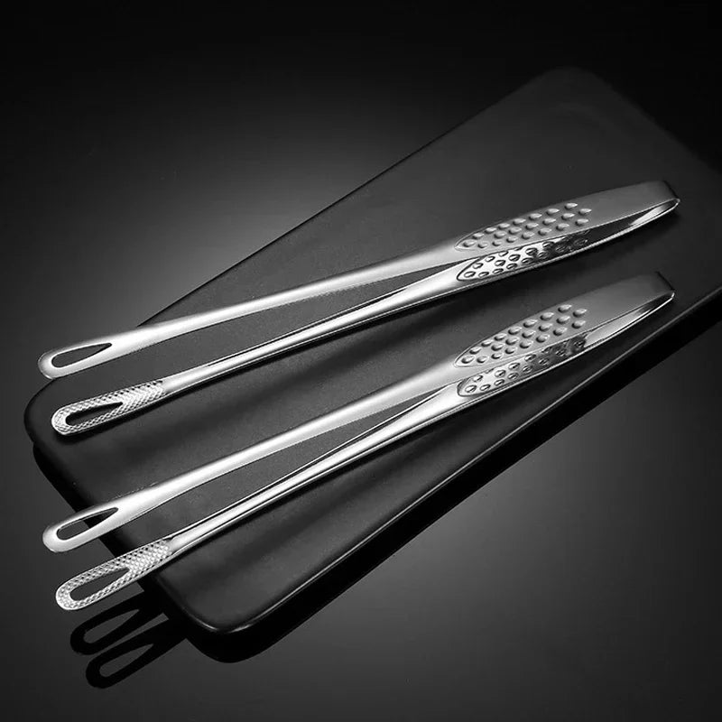 Tongs Stainless Steel Barbecue Tongs Clip Bbq Grill