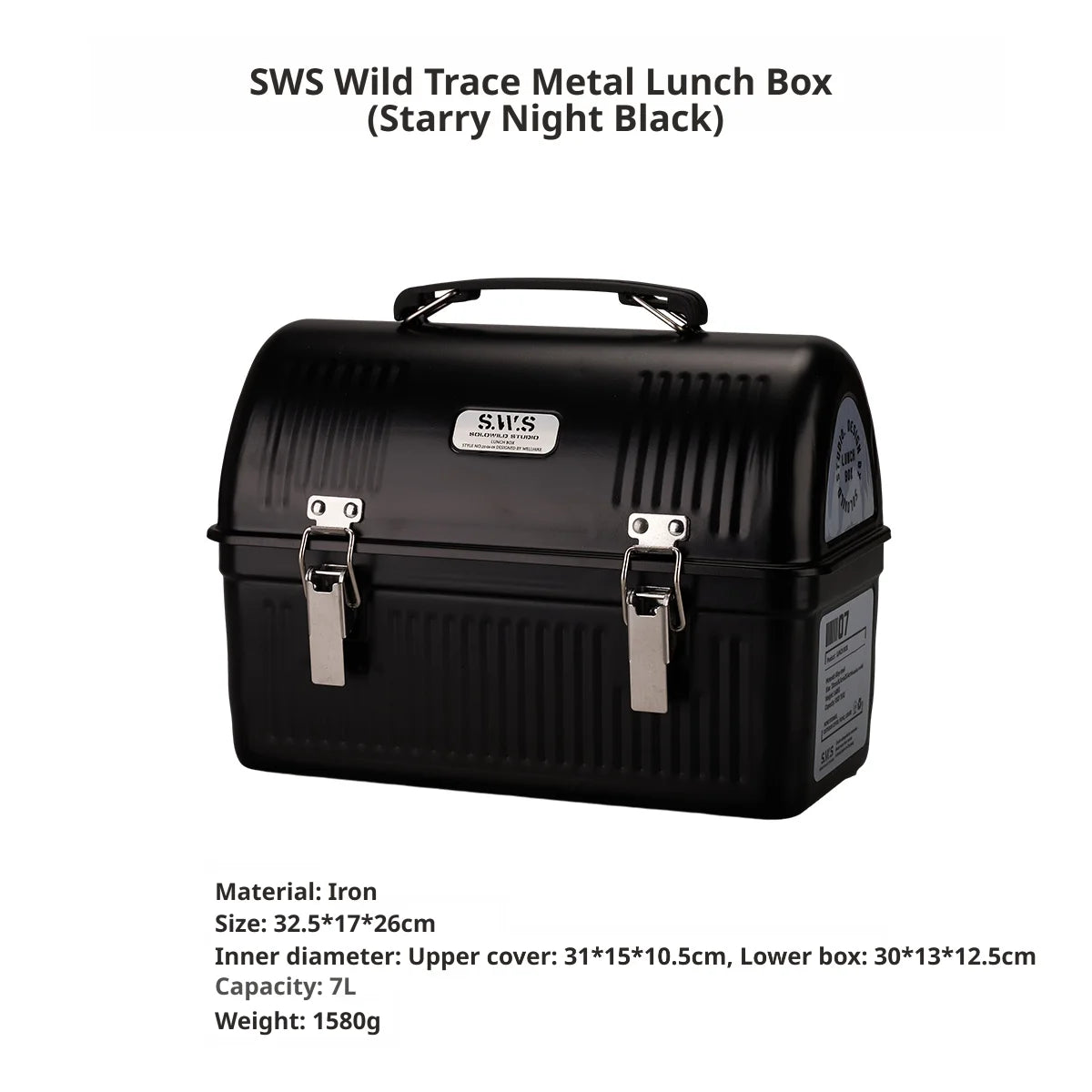 Wellhike- Outdoor Sws Wild Trace Metal Lunch Box