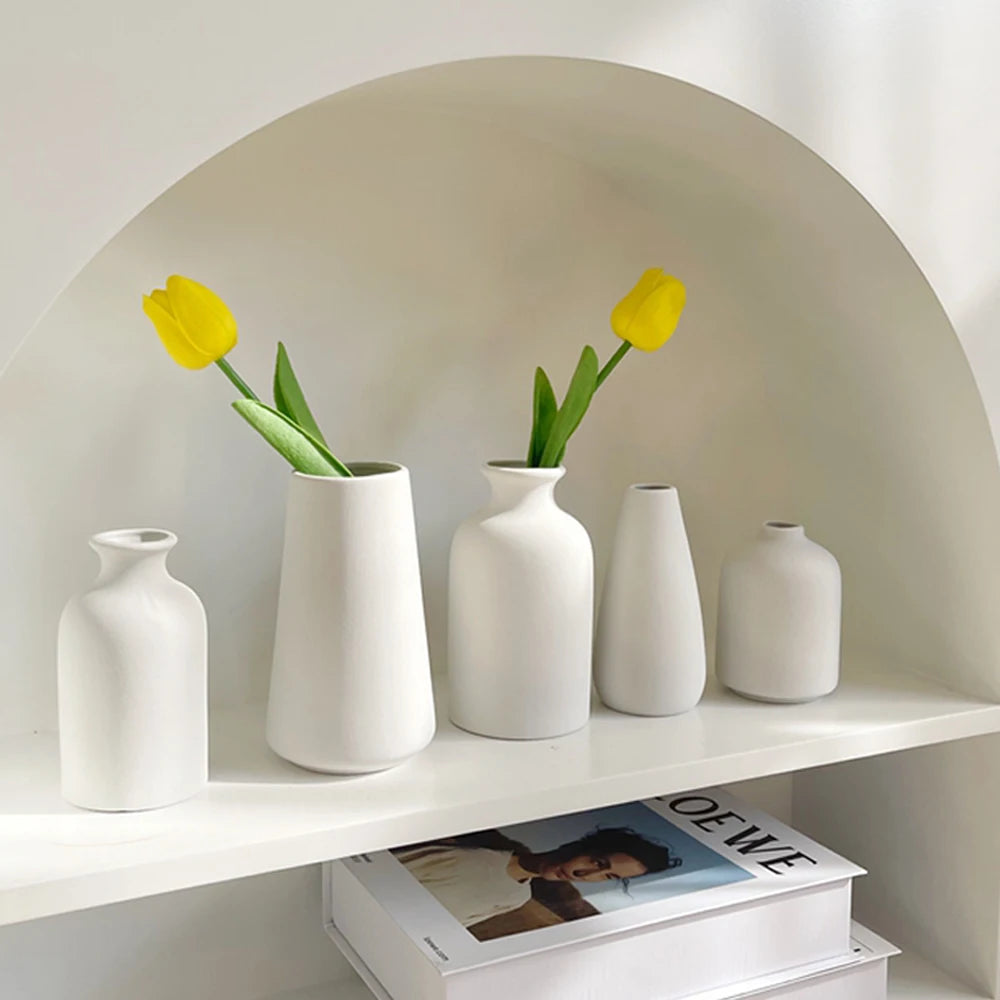 Concrete Vase Silicone Mold Simple Nordic Passenger Ladder