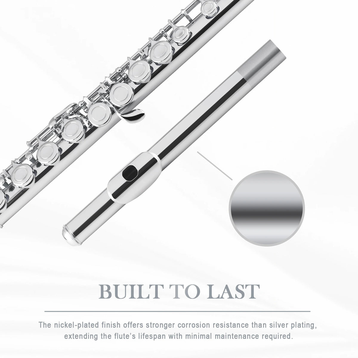 Sonicake Local Flute 16 Closed Holes Key Practice