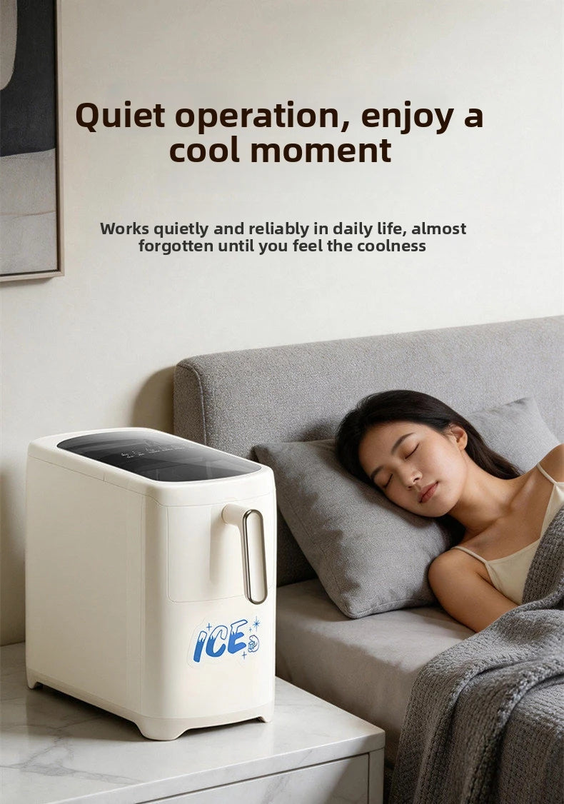Mini Ice Maker Machine Dorm Student Automatic Ice