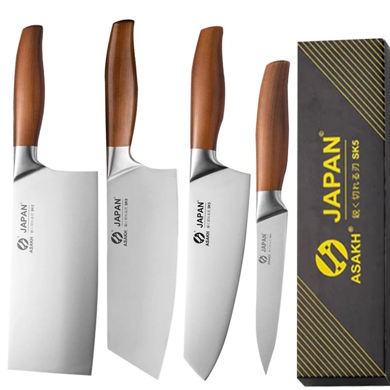 Professional Japanese Knives Santoku Knife Stainless Steel Fish
