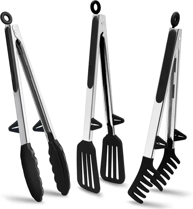 Tongs Silicone Food Tongs Non Stick Cooking Serving