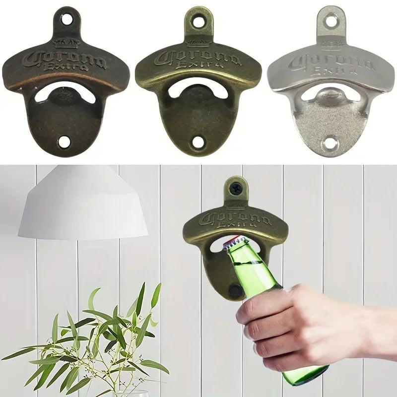 1/3pcs Corona Extra Wall Mounted Bottle Opener Screws