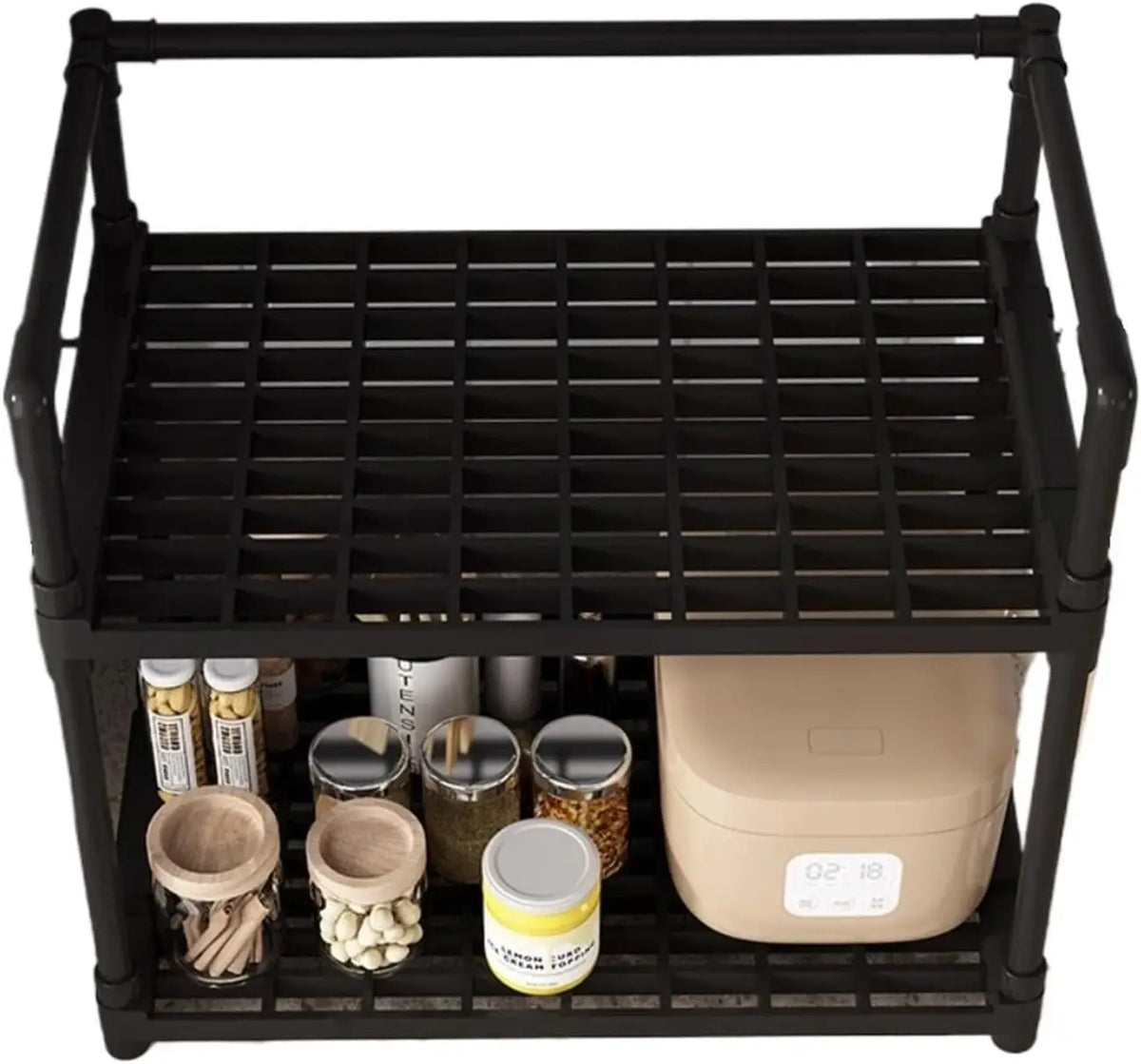 Storage Shelves Organizer Sturdy Shelving Space-Saving Shelves