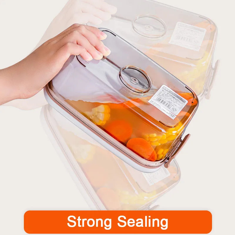 Food Vacuum Storage Box Fresh-Keeping Sealed Canister Large