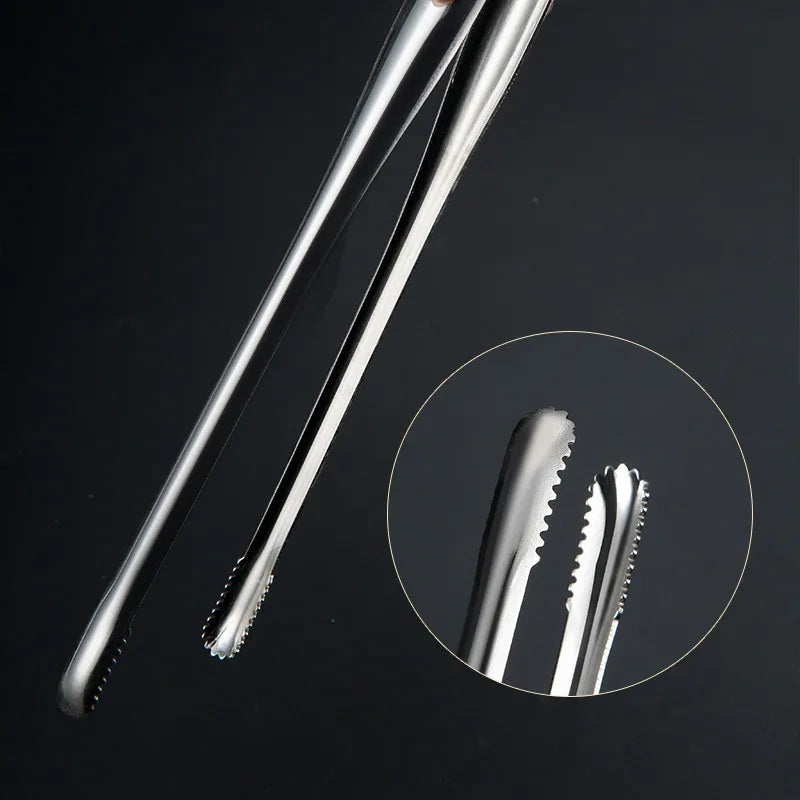 Stainless Steel Grill Tongs Food Clip Bbq Steak