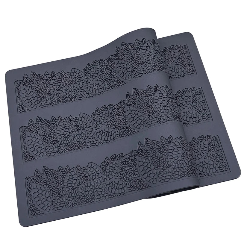 Silicone Mat To Create Sugar Lace Fondant Cake