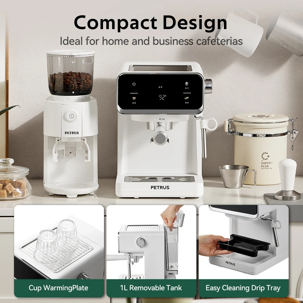 Coffee Maker Espresso Coffee Machine Milk Frother Wand