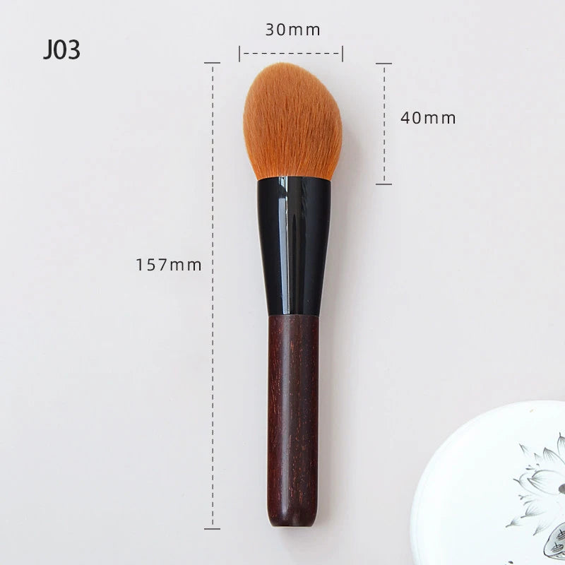 Soft Tiny Tips Goat Hair Handmade Makeup Brush