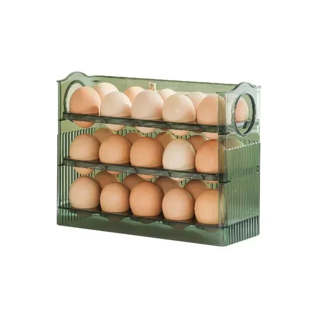 Egg Rack Holder Storage Box Egg Basket Container
