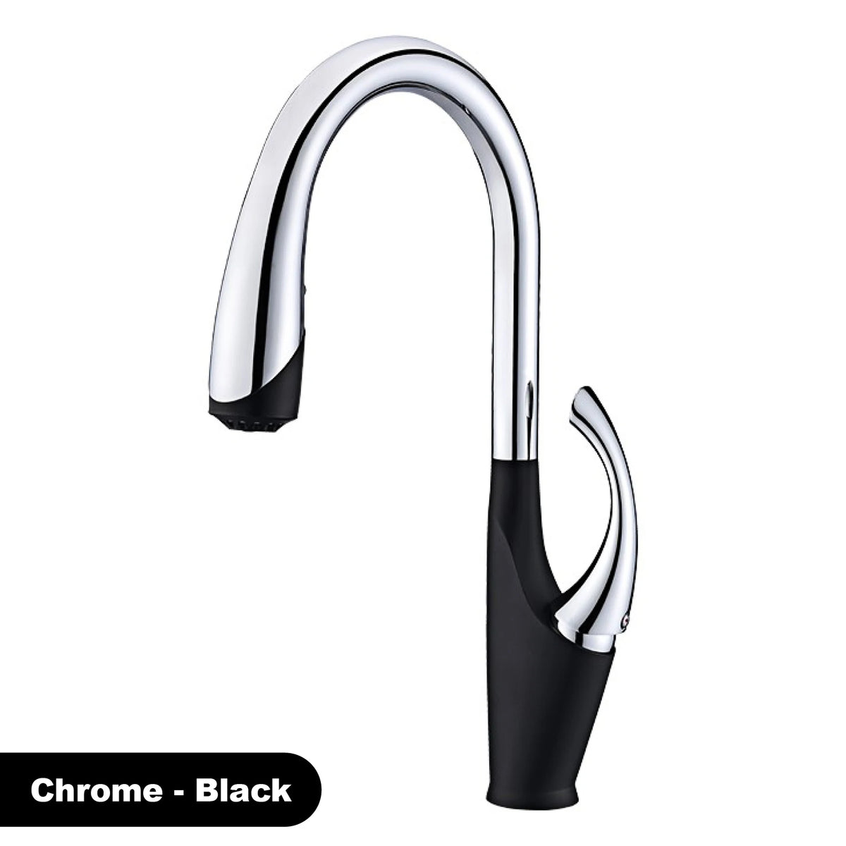 Luxury Black Brass Touch Switch Faucet Handle Ceramic