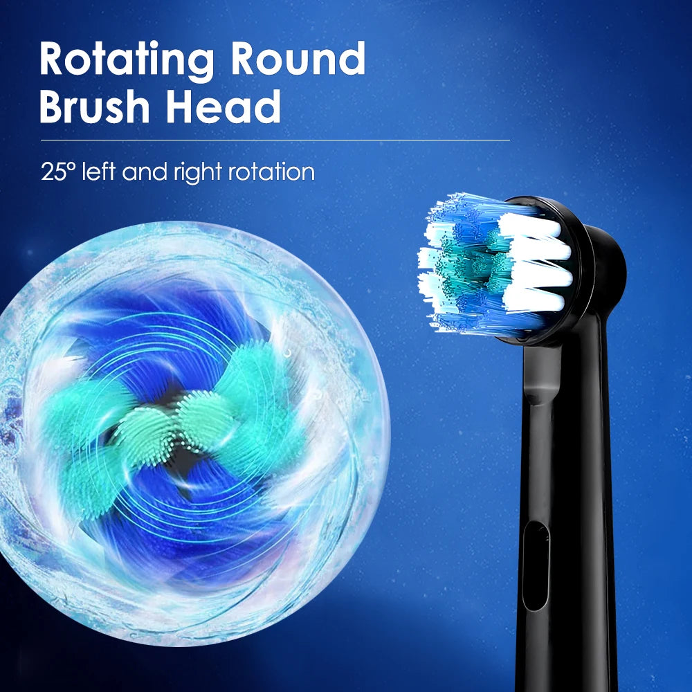 Electric Toothbrush Cordless Usb Rechargeable Waterproof