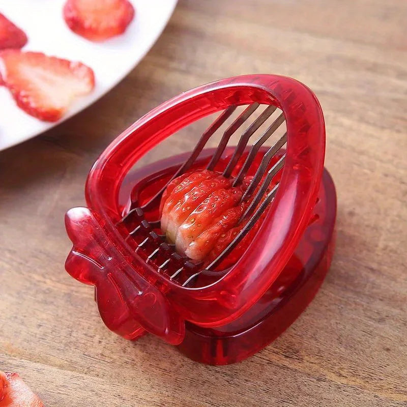 Strawberry Slicer Cutter Strawberry Corer Strawberry Huller Fruit