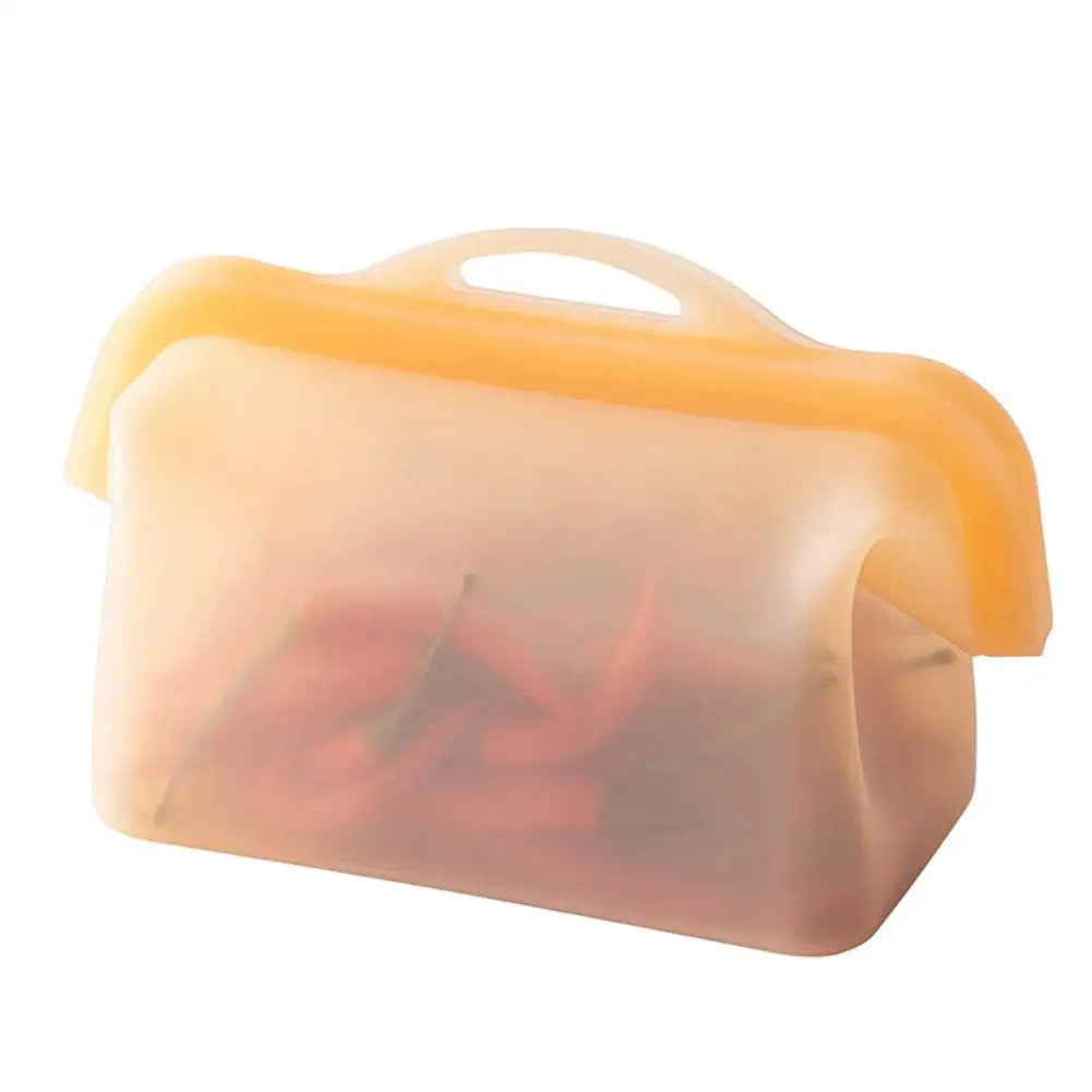 Reusable Food Storage Bag Leakproof Freezer Zip Bag