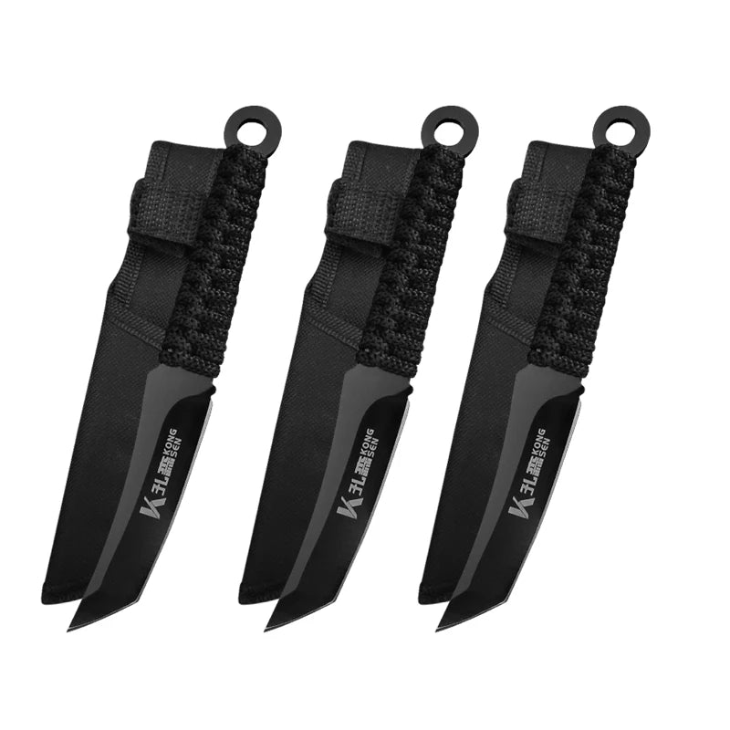 Stainless Steel Chef Knife Professional Boning Cleaver Wood