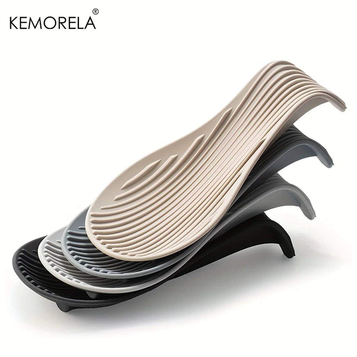 1pcs Silicone Spoon Holder Spoon Rest Utensil Heat