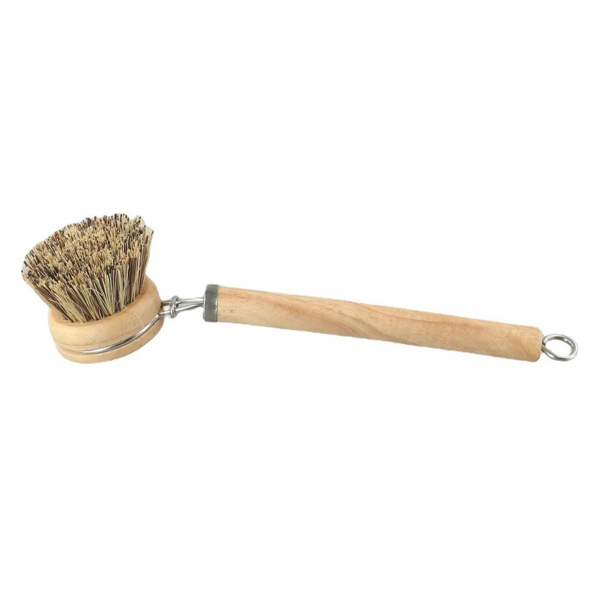 Bamboo Dish Scrub Brush Wooden Cleaning Scrubbers Cleaning