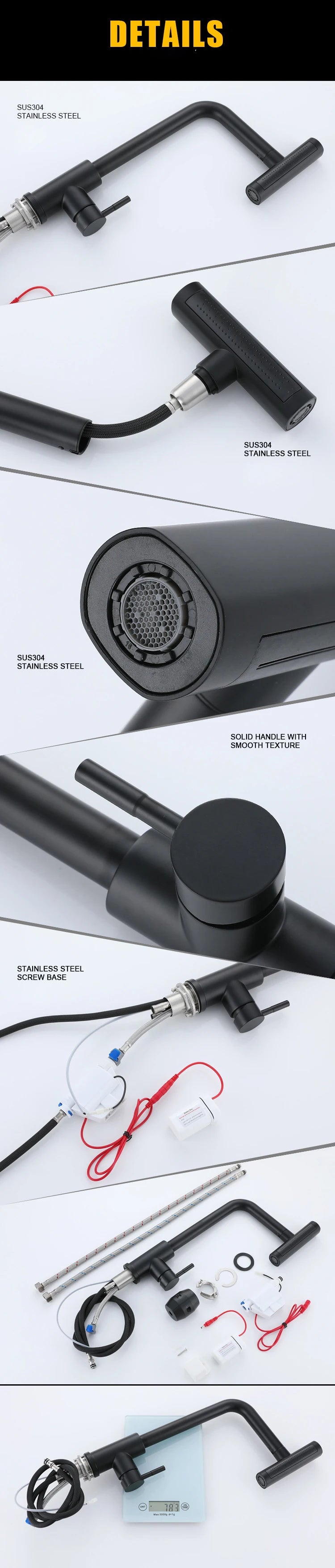 Feiyu Touch On Sink Faucets Of Pull Down