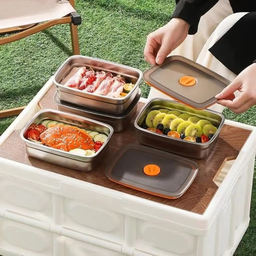 Fridge Storage Box 316 Stainless Steel Food Storage