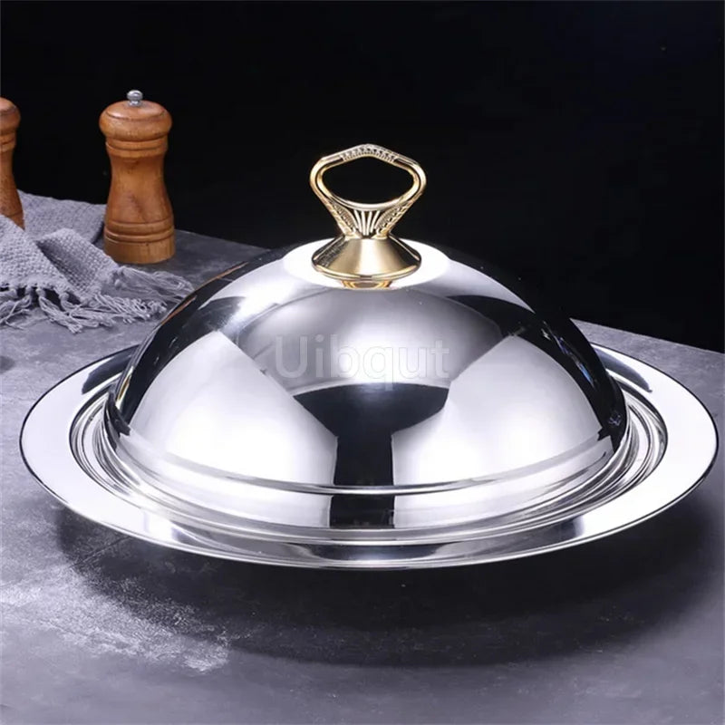 Big Dinner Dessert Plate Lid Salad Plate Dinnerware