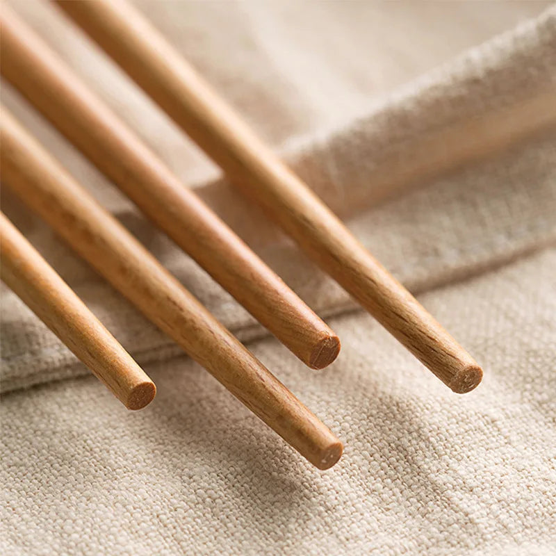 Pair Japanese Extra Long Wooden Chopsticks Polished Beech