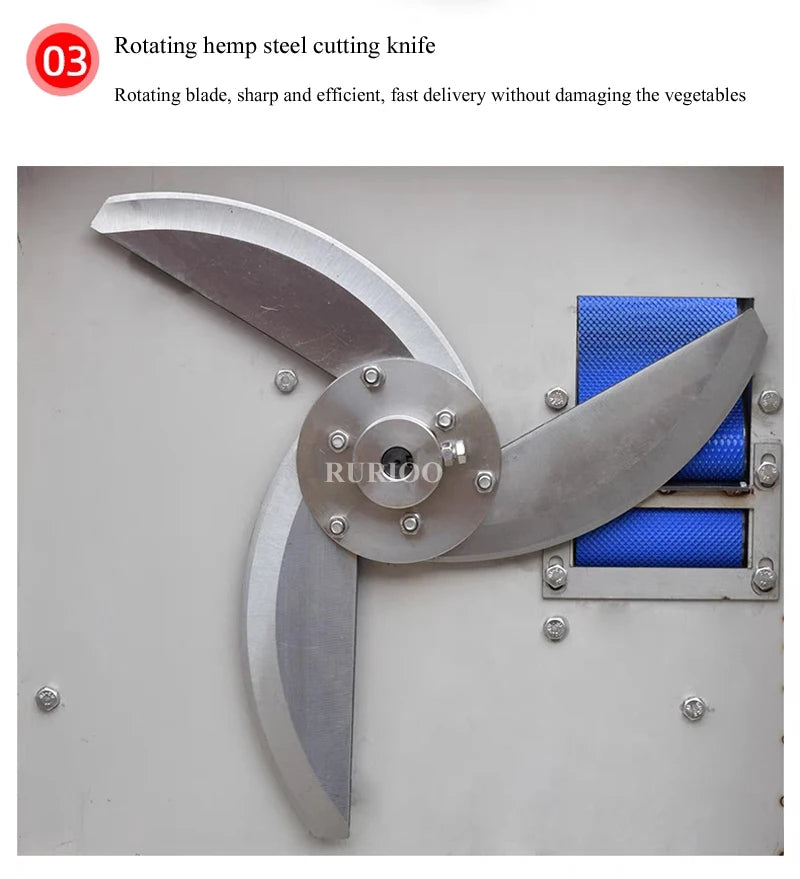 Commercial Vegetable Cutter Stainless Steel Electric Slicer Cut