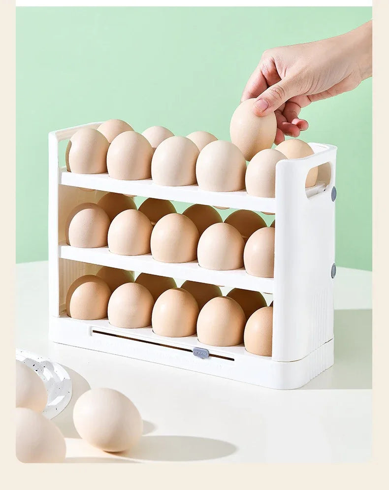 Egg Holder Refrigerator Detachable Egg Storage Organizer
