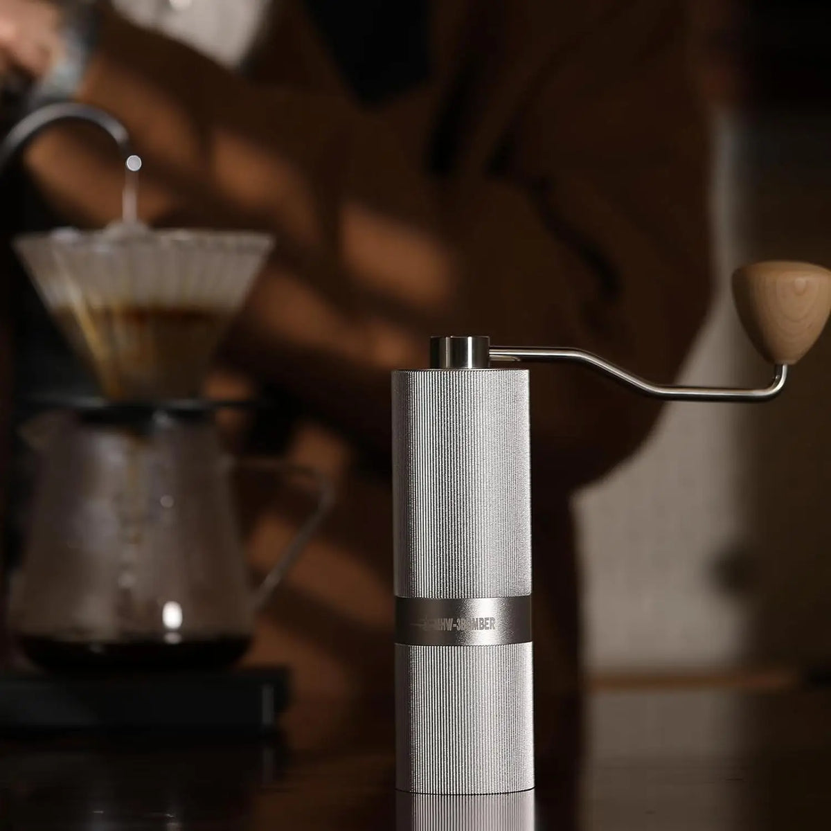 Mhw-3bomber Coffee Grinder Adjustable Settings Angle Core