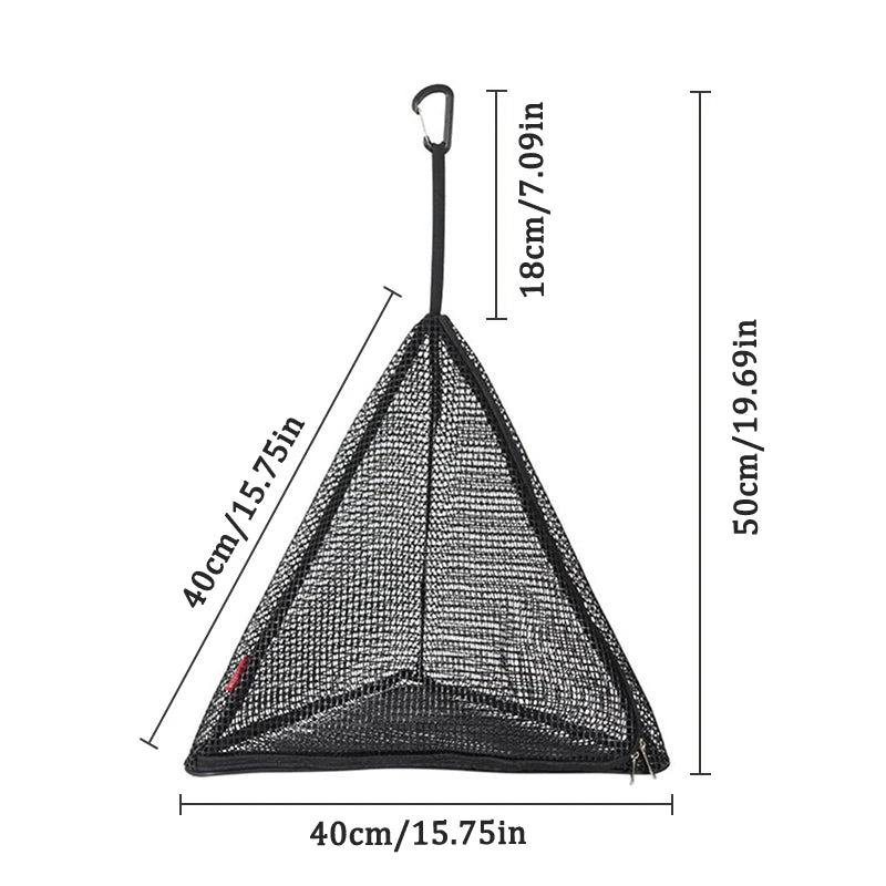 Outdoor Camping Hanging Net Foldable Storage Bag Cookware