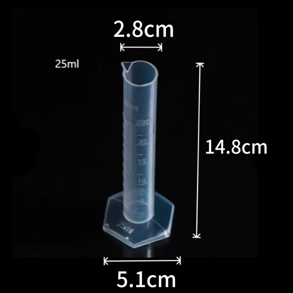 Transparents Graduated Cylinder Professional Sturdy Measuring