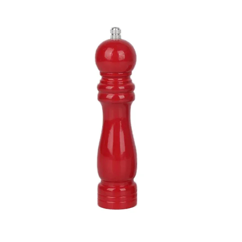 Salt Pepper Grinder Solid Wood Spice Pepper Mill