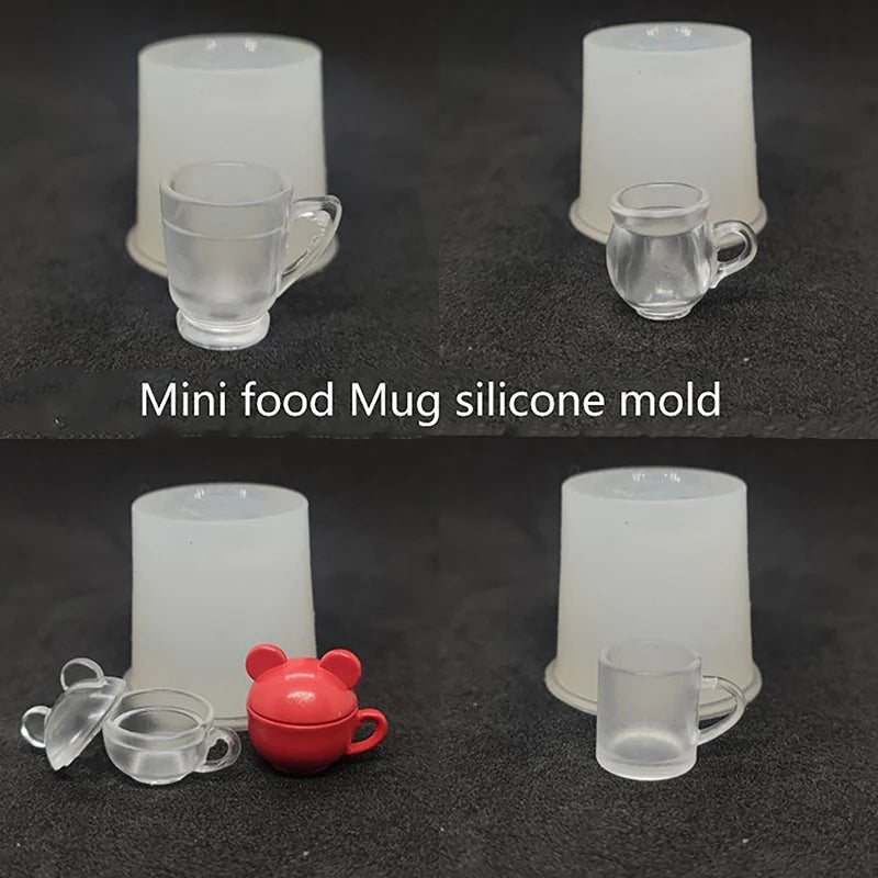 Dollhouse Baking Tray/Storage Tank/Mug Silicone Mold Dollhouse