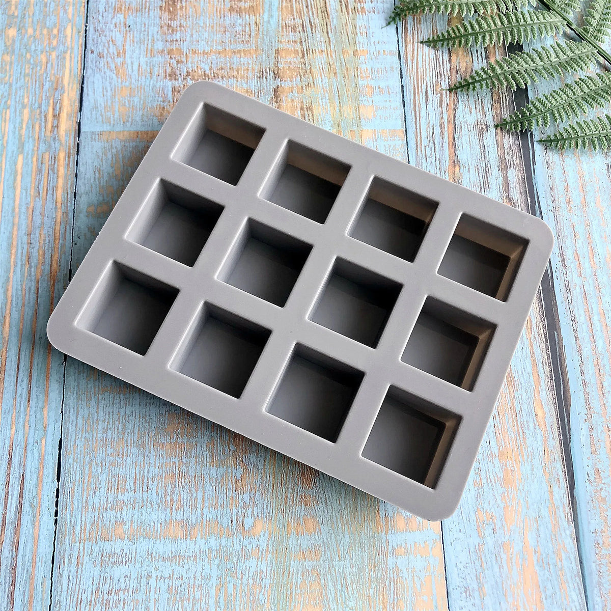 12 Squares Cake Cupcake Chocolate Baking Tray Fondant