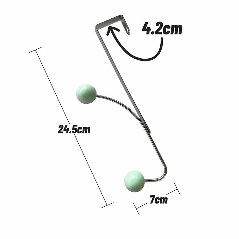 Door Hook Hanging Coat Rack Without Drilling Bedroom