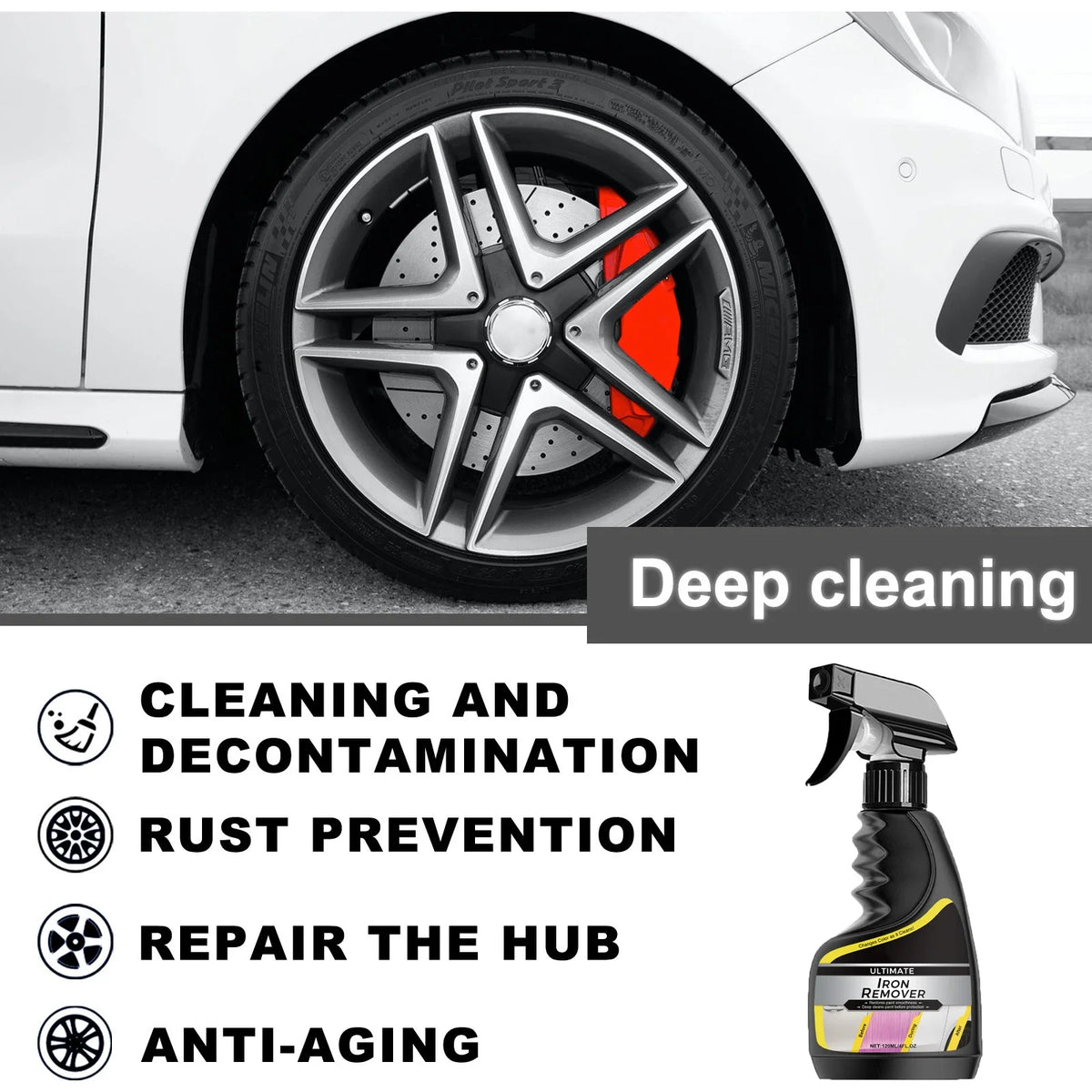 Hs68-Car Rust Remover Quick Remover Exhaust Pipe Rust