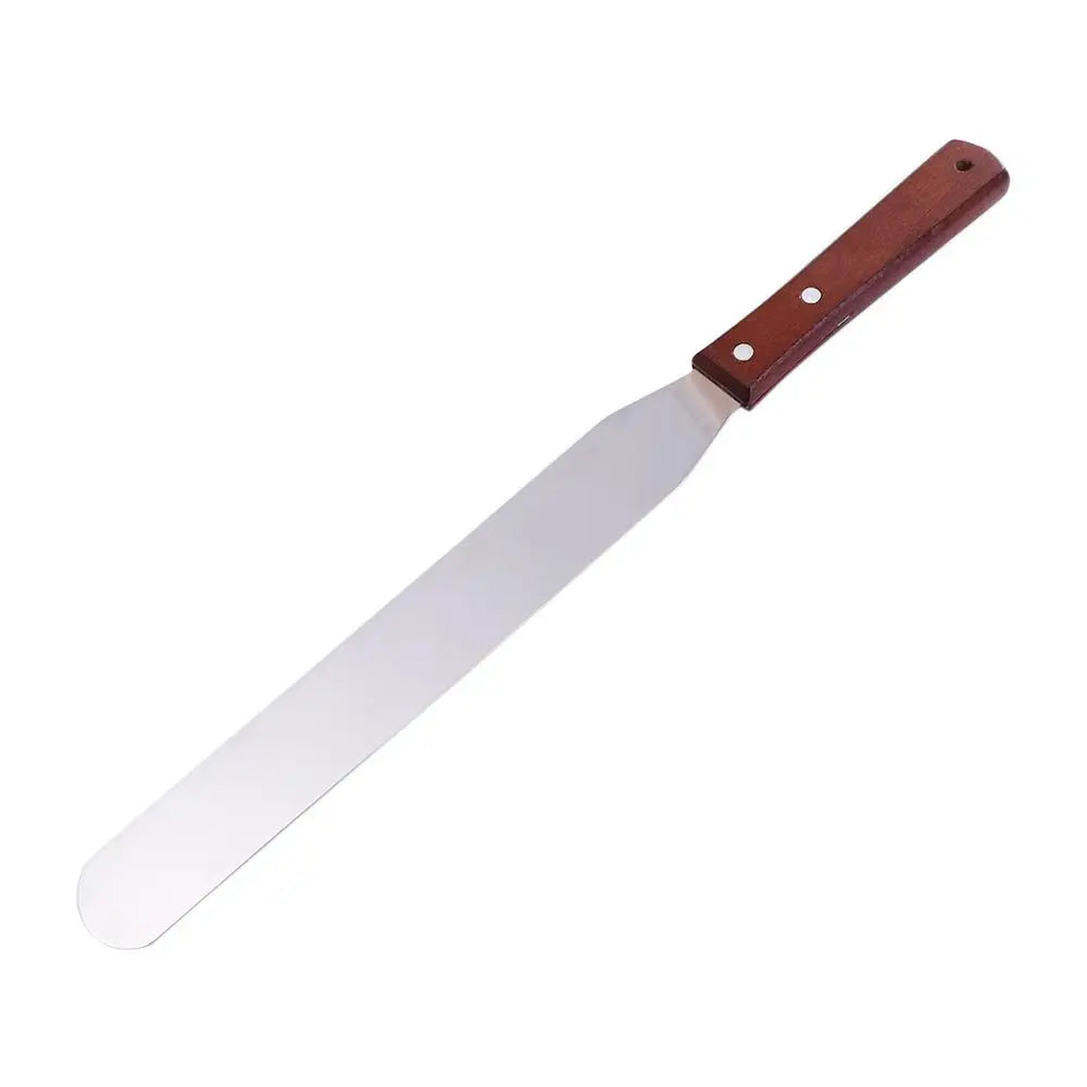 Stainless Steel Butter Scraper Inch Comfortable Grip Cake