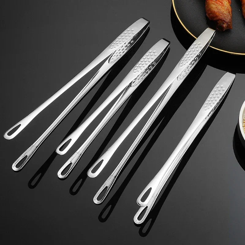 Tongs Barbecue Grill Tongs Cooking Tweezers Stainless Steel